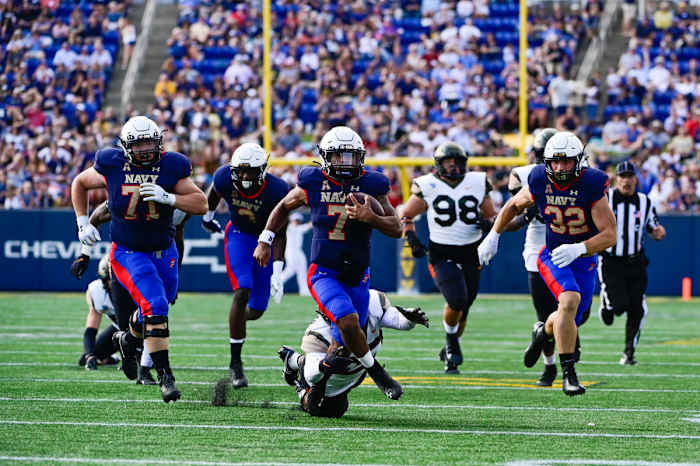 Can Navy sophomore QB Xavier Arline develop into a special player like Malcolm Perry?
